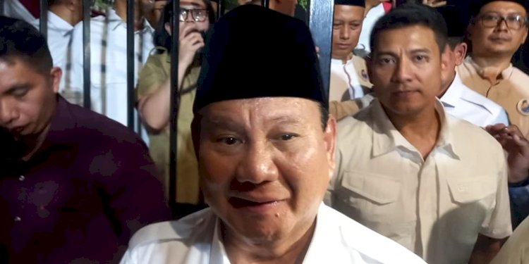 Bacapres Prabowo Subianto/RMOL