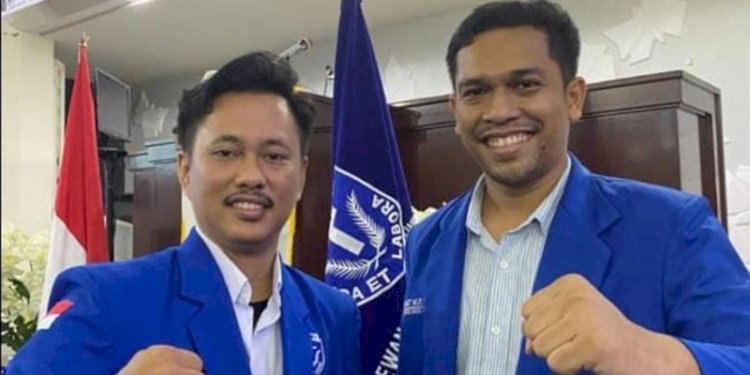 Ketua Umum GAMKI, Sahat Martin Philip Sinurat (kanan)/Ist