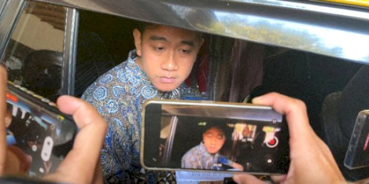 Walikota Solo, Gibran Rakabuming Raka, saat dimintai keterangan oleh wartawan di Solo, Senin (23/10)/RMOL Jateng