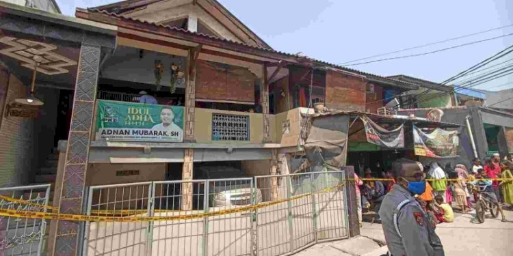 Kediaman keluarga HR di Jalan Balai Rakyat V, Nomor 12, RT. 6, RW. 3, Kelurahan Tugu Selatan, Koja, Jakarta Utara/Ist