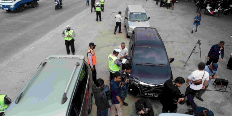  Razia tilang uji emisi kembali digelar mulai 1 November 2023, tersebar di lima lokasi di wilayah DKI Jakarta/Ist