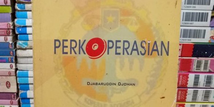 Salah satu sampul buku karya Djabarrudin Djohan, berjudul "Perkoperasian"/Net