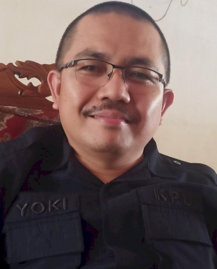 Ketua KPU Kabupaten Lebong Yoki Setiawan/Ist