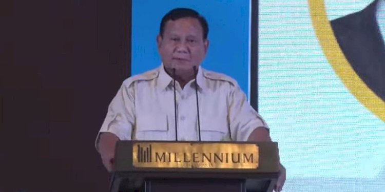 Bakal calon presiden Prabowo Subianto/Ist