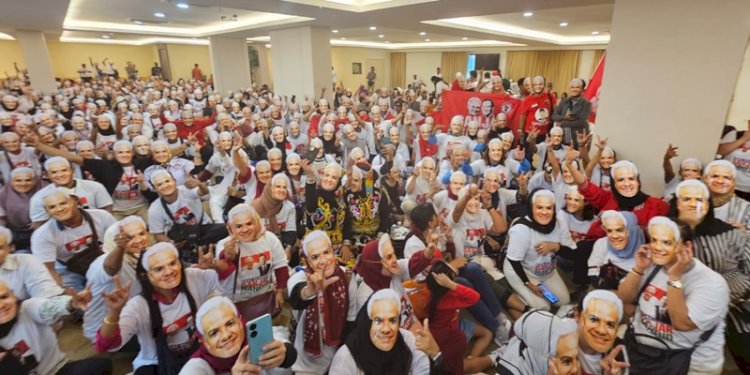 Konsolidasi pemenangan pasangan Ganjar Pranowo-Mahfud MD di Hotel EDC, Jl. Raja laut, Kuala Lumpur, MalaysiaMinggu (5/11)/Ist