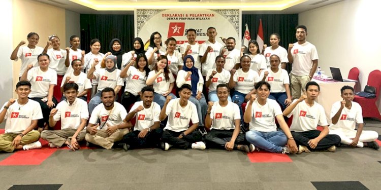 Pelantikan pengurus DPW PRP Provinsi Papua di Hotel Mercure, Kota Jayapura, Senin (6/11)/Ist