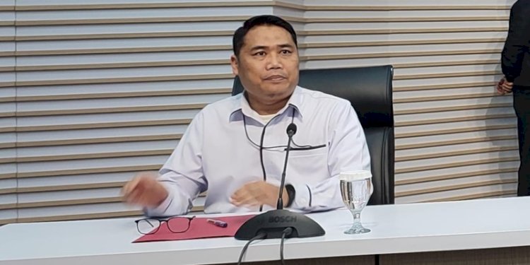 Direktur Penyidikan KPK, Asep Guntur Rahayu di Gedung Merah Putih KPK, Jalan Kuningan Persada Kav 4, Setiabudi, Jakarta Selatan, Senin malam (6/11)/RMOL