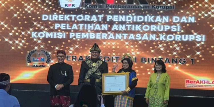 Direktorat Diklat KPK Raih Sertifikat Akreditasi dari LAN/Ist