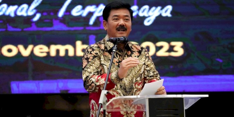 Menteri ATR/BPN Hadi Tjahjanto dalam Rapat Koordinasi Pencegahan dan Penyelesaian Tindak Pidana Pertanahan yang digelar di Grand Mercure Kemayoran Hotel, Jakarta Pusat, Rabu (8/11)/RMOL