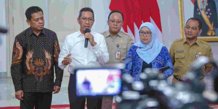 Penjabat Gubernur DKI Jakarta Heru Budi Hartono di Balai Kota DKI Jakarta, Selasa (21/11)/Ist