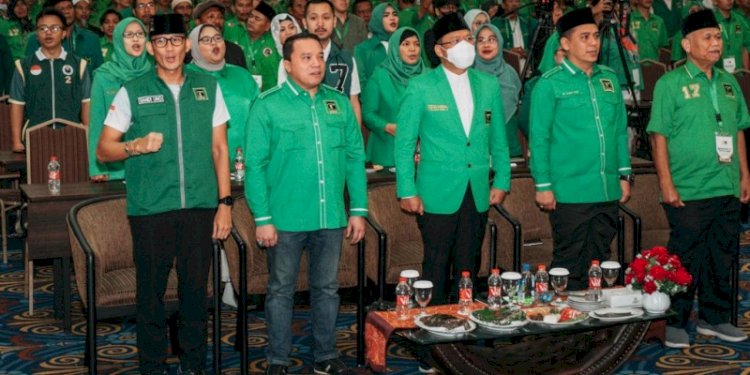 Musyawarah Kerja Wilayah (Mukerwil) I PPP bertajuk ‘Teguhkan Loyalitas dalam Menjemput Kemenangan’ di Hotel Golden Boutique Kemayoran, Jakarta Pusat/Ist