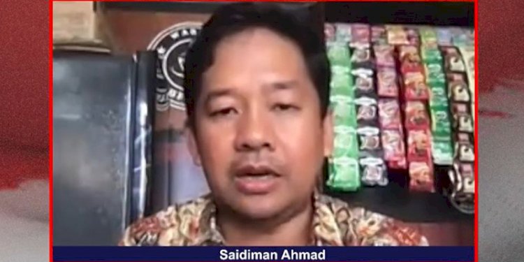 Peneliti Saiful Mujani Research and Consulting (SMRC), Saidiman Ahmad/Repro