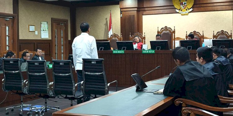 Sidang putusan terdakwa Rafael Alun Trisambodo, di Pengadilan Tipikor pada Pengadilan Negeri Jakarta Pusat, Senin (8/1)/RMOL