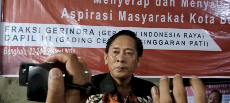 Ketua Komisi II DPRD Kota Bengkulu Fraksi Gerindra serap aspirasi/rmolbkl