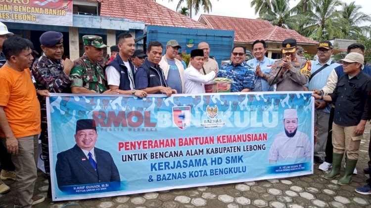 Bupati Lebong, Kopli Ansori saat menerima PJ Wali Kota Bengkulu, Arif Gunadi/RMOLBengkulu