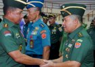 Jenderal Agus Pimpin Laporan Korps Kenaikan Pangkat 75 Perwira Tinggi TNI