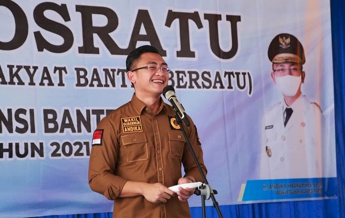 Calon Wali Kota Serang Andika Hazrumy. (ist)