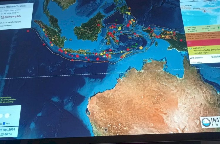 ilustrasi - Kabupaten Lebak masuk daerah berpotensi gempa megathrust yang memicu gelombang tsunami.(ANTARA/Mansyur)