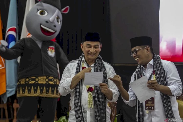 Calon Gubernur Banten Andra Soni/ist