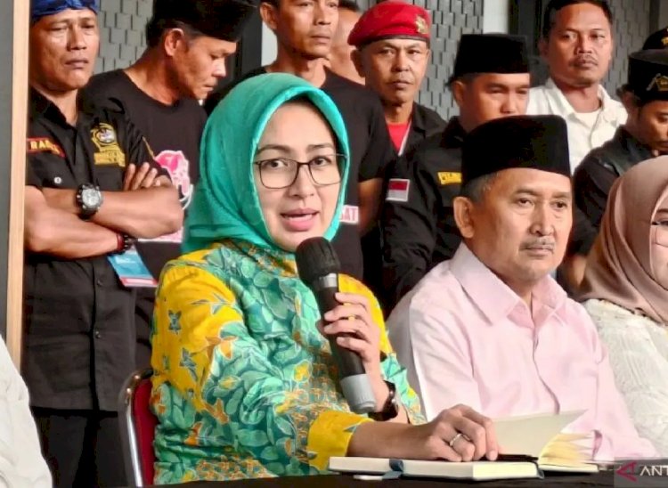 ilustrasi - calon Gubernur Banten nomor urut 1 Airin Rachmi Diany. (ANTARA)