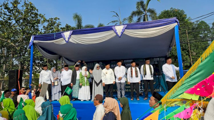 Pj Wali Kota Tangerang menghadiri Maulid Nabi Muhammad SAW. (ist)