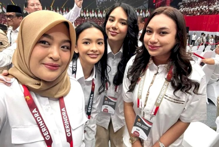 ilustrasi - Politikus Partai Gerakan Indonesia Raya (Gerindra) asal Daerah Pemilihan Banten II, Annisa M.A. Mahesa (kiri) Usia 23 tahun, 2 bulan, 15 hari per 1 Oktober 2024 sebagai anggota DPR termuda. ANTARA/HO-instagram@annisa_mahesa