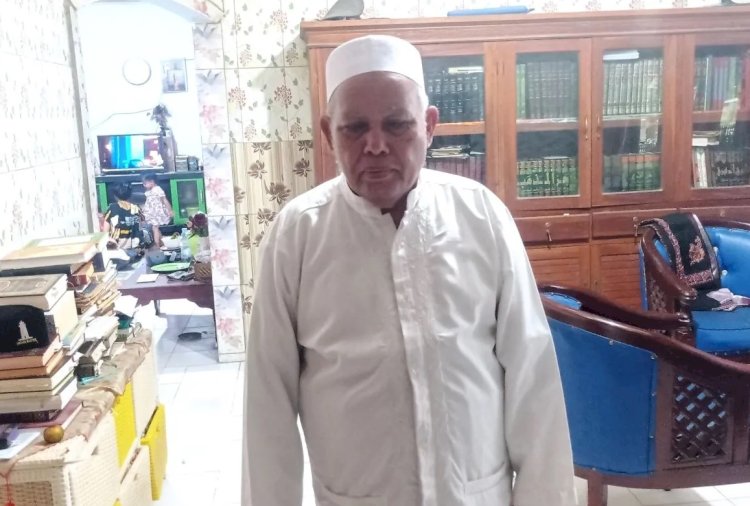 ilustrasi - Ulama kharismatik Kabupaten Lebak KH Hasan Basri. ANTARA/Mansyur
