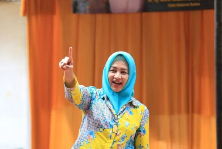 ilustrasi - Calon gubernur Banten Airin Rachmi Diany saat kampanye. ANTARA/HO-Tim Airin-Ade