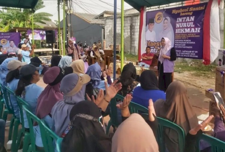 ilustrasi - Calon Wakil Bupati (Cawabup) Kabupaten Tangerang nomor urut 2, Intan Nurul Hikmah. ANTARA/HO- Madani.