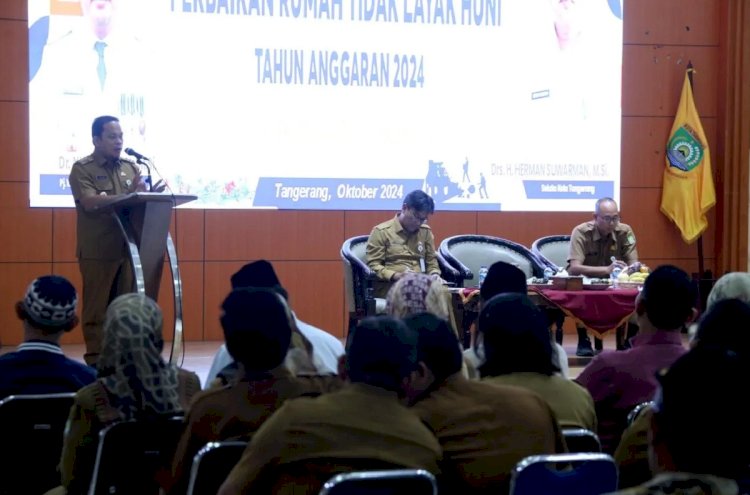 ilustrasi - Pj Wali Kota Tangerang Nurdin dalam acara evaluasi bersama perbaikan RTLH, Selasa (29/10/2024). ANTARA/HO-Pemkot Tangerang.