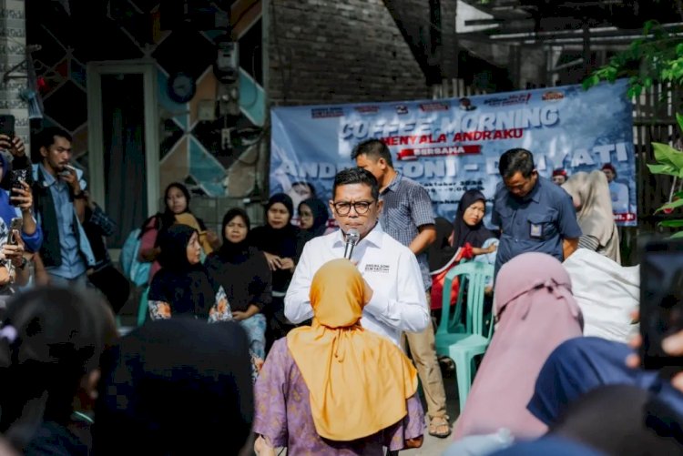 ilustrasi - Calon Gubernur Banten nomor urut 2, Andra Soni blusukan di Kota Tangerang dan Kota Tangerang Selatan (Tangsel) pada Kamis, (31/10/2024). ANTARA/HO-TIm Andra-Dimyati