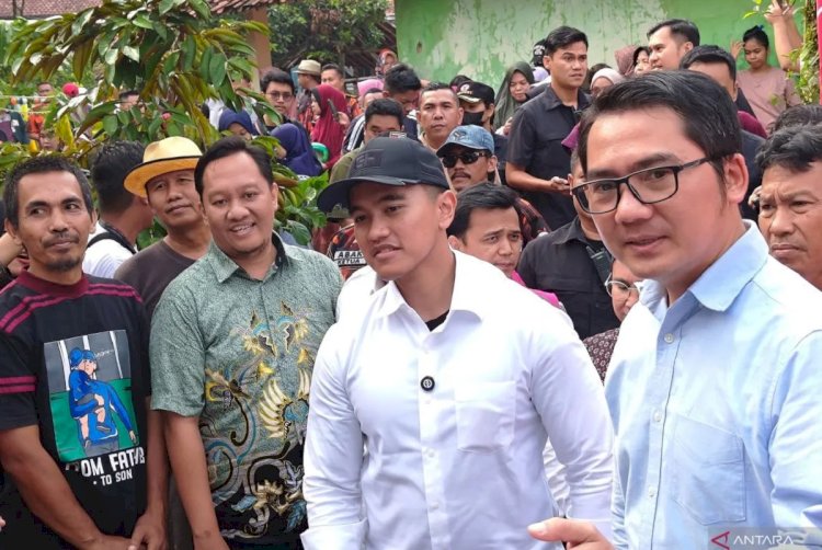 ilustrasi - Ketua Umum Dewan Pimpinan Pusat Partai Solidaritas Indonesia (DPP PSI) Kaesang Pangarep saat blusukan politik di Kabupaten Tangerang. ANTARA/Azmi Samsul Maarif