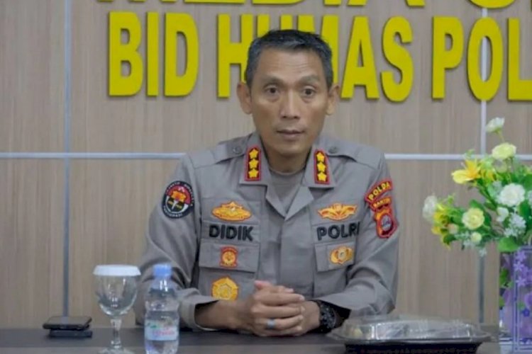 ilustrasi - Kabid Humas Polda Banten Kombes Pol Didik Hariyanto, di Serang, Banten, Kamis (21/3/2024). (ANTARA/HO-Polda Banten)