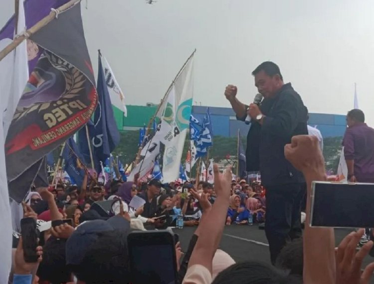 ilustrasi - Pasangan calon Bupati Kabupaten Tangerang nomor urut 2 Maesyal Rasyid saat kampanye akbar di Lapangan depan Mall Ciputra, Kecamatan Panongan. ANTARA/Azmi