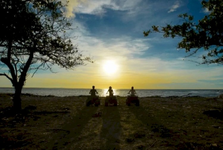 ilustrasi - Tanjung Lesung Beach dan Hotel di Pandeglang, Banten, Selasa (19/11/2024). (ANTARA/HO-Tanjung lesung)