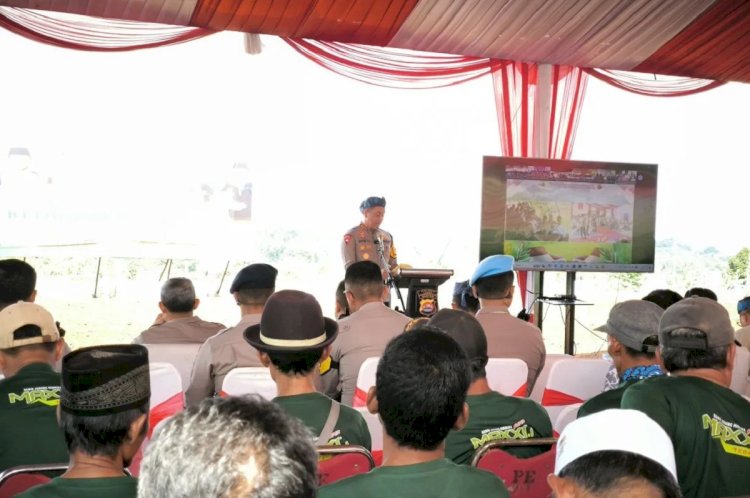 ilustrasi - Kapolda Banten Irjen Pol. Suyudi Ario Seto saat peluncuran Gugus Tugas Polisi mendukung ketahanan pangan di Kabupaten Lebak, Rabu (20/11/2024). (ANTARA/Devi Nindy)