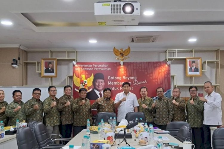 ilustrasi - Pengurus Himpunan Pengembang Permukiman dan Perumahan Rakyat (Himperra) dengan Menteri Perumahan dan Kawasan Permukiman di Jakarta, Selasa (26/11/2024). ANTARA/HO-Himperra