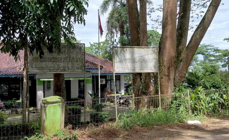 Kantor Dinas Lingkungan Hidup Kabupaten  Lebak. Foto: Aji/rmolbanten