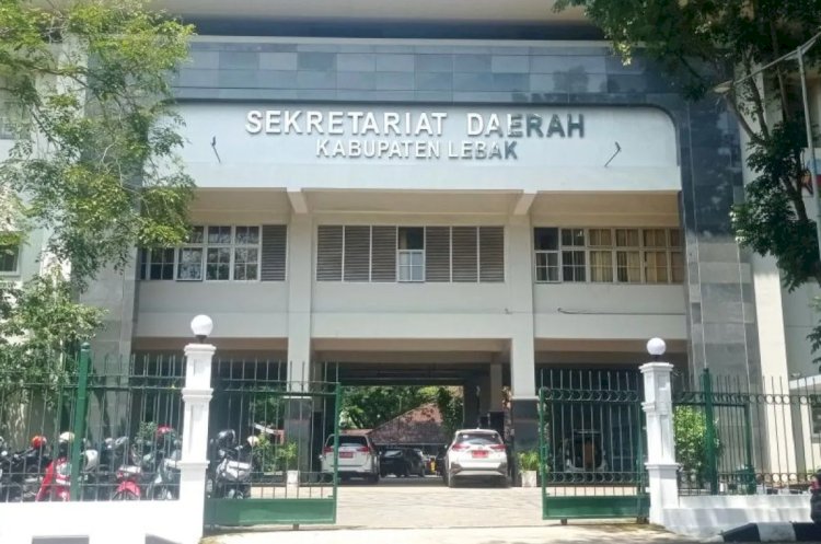 ilustrasi - Kantor Sekretariat Pemerintah Kabupaten Lebak. ANTARA/Mansyur
