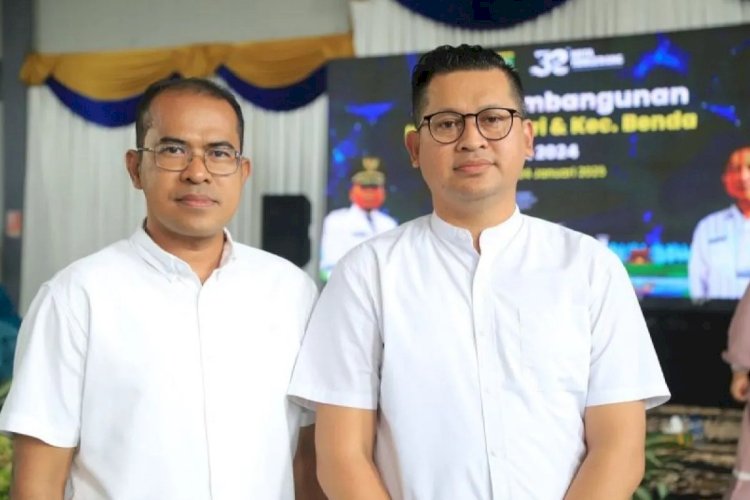 ilustrasi - Direktur PT TNG Muhammad Rijal (kanan). ANTARA/HO-Pemkot Tangerang