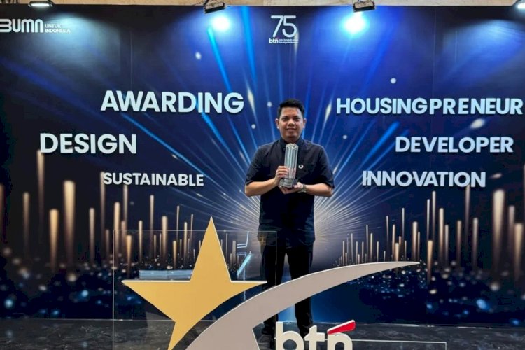 ilustrasi - Direktur Utama PT Kawah Anugerah Properti M Ridwan menerima anugerah terkait hunian inovatif. ANTARA/HO-PT Kawan Anugerah