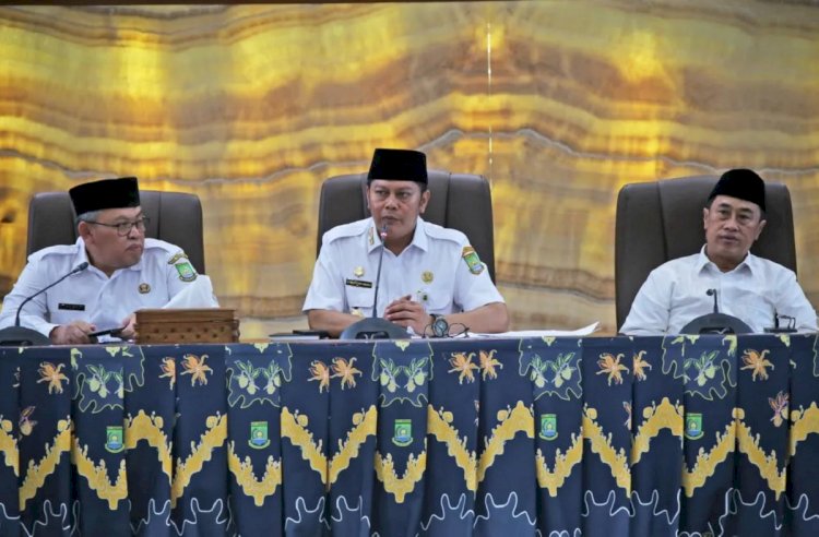 ilustrasi - Wakil Wali Kota Maryono seusai acara penandatangan Naskah Perjanjian Hibah Daerah (NPHD) dengan perwakilan lembaga penerima hibah keagamaan di Gedung Puspem Kota Tangerang. ANTARA/HO-Pemkot Tangerang
