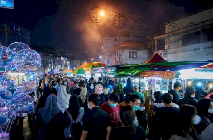 ilustrasi - Wisatawan memadati kawasan pasar lama yang menjadi pusat kuliner. ANTARA/HO-Disbudpar Kota Tangerang