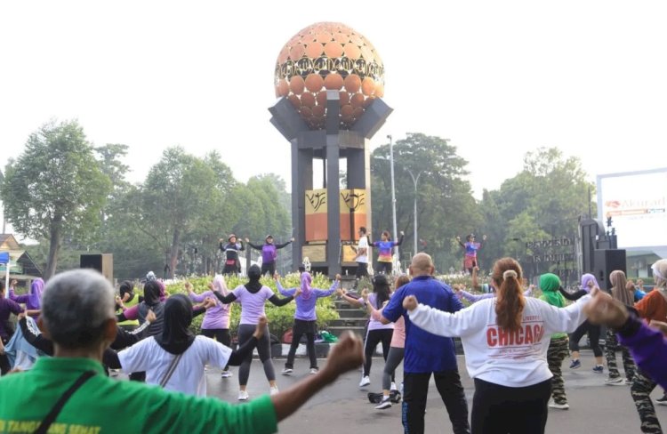 ilustrasi - Kegiatan Car Free Day di Tugu Adipura Kota Tangerang. ANTARA/HO-Pemkot Tangerang