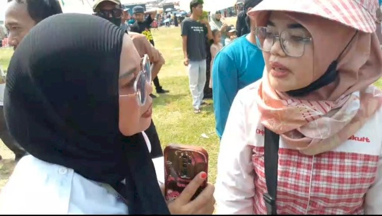 Munawaroh saat memberikan keterangan pers (Dirhat/RMOL Banten)