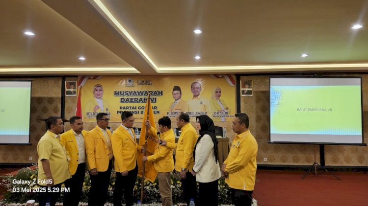 Andika Hazrumy Pimpin Golkar Banten (Ist)