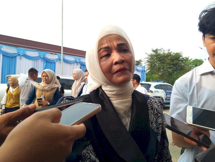 Kepala Dinas Kesehatan Banten, Ati Pramudji Hastuti (RMOL Banten)