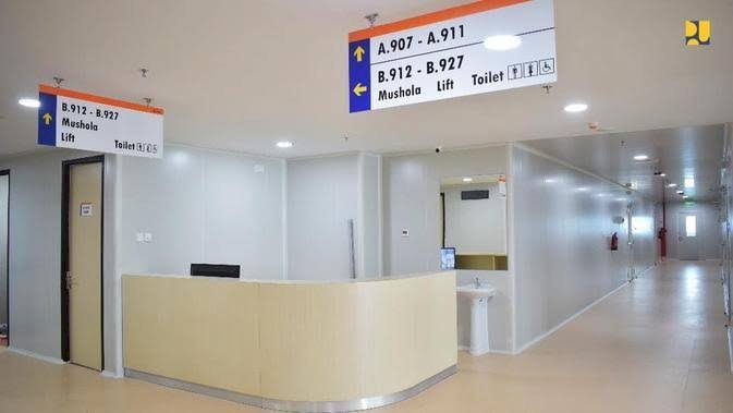 Ruangan di dalam RSCM Jakarta (Net)
