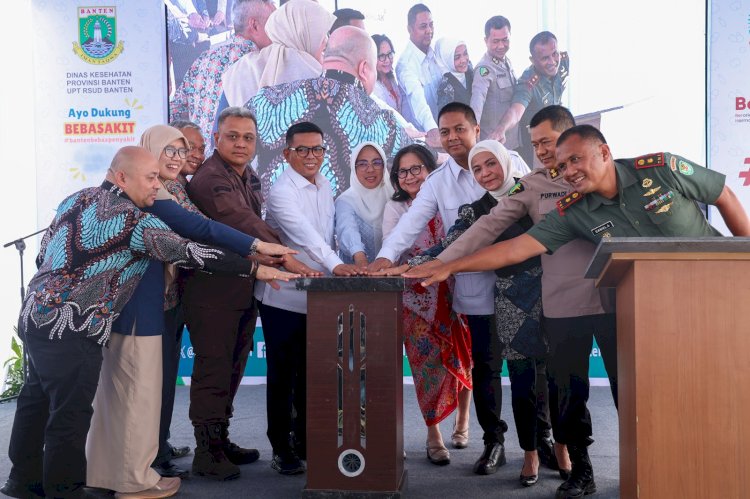 Suasana peresmian Bunker Radioterapi di RSUD Banten (Ist)